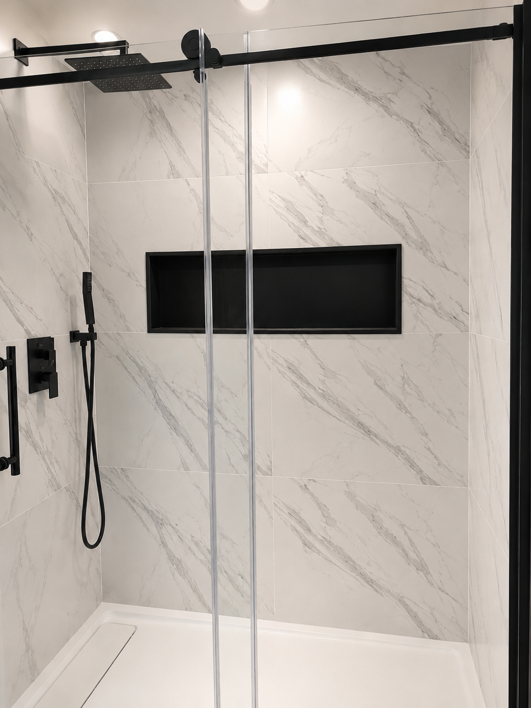 En suite and main bathroom after 3